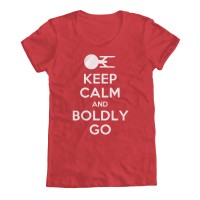 Keep Calm Boldly Go